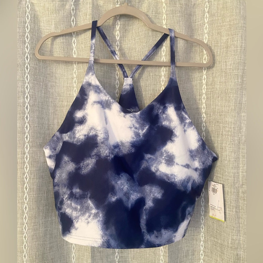 Old Navy Tie-Dye Longline Sports Bra XXL